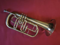 Bass flugelhorn Small picture of a bass flugelhorn